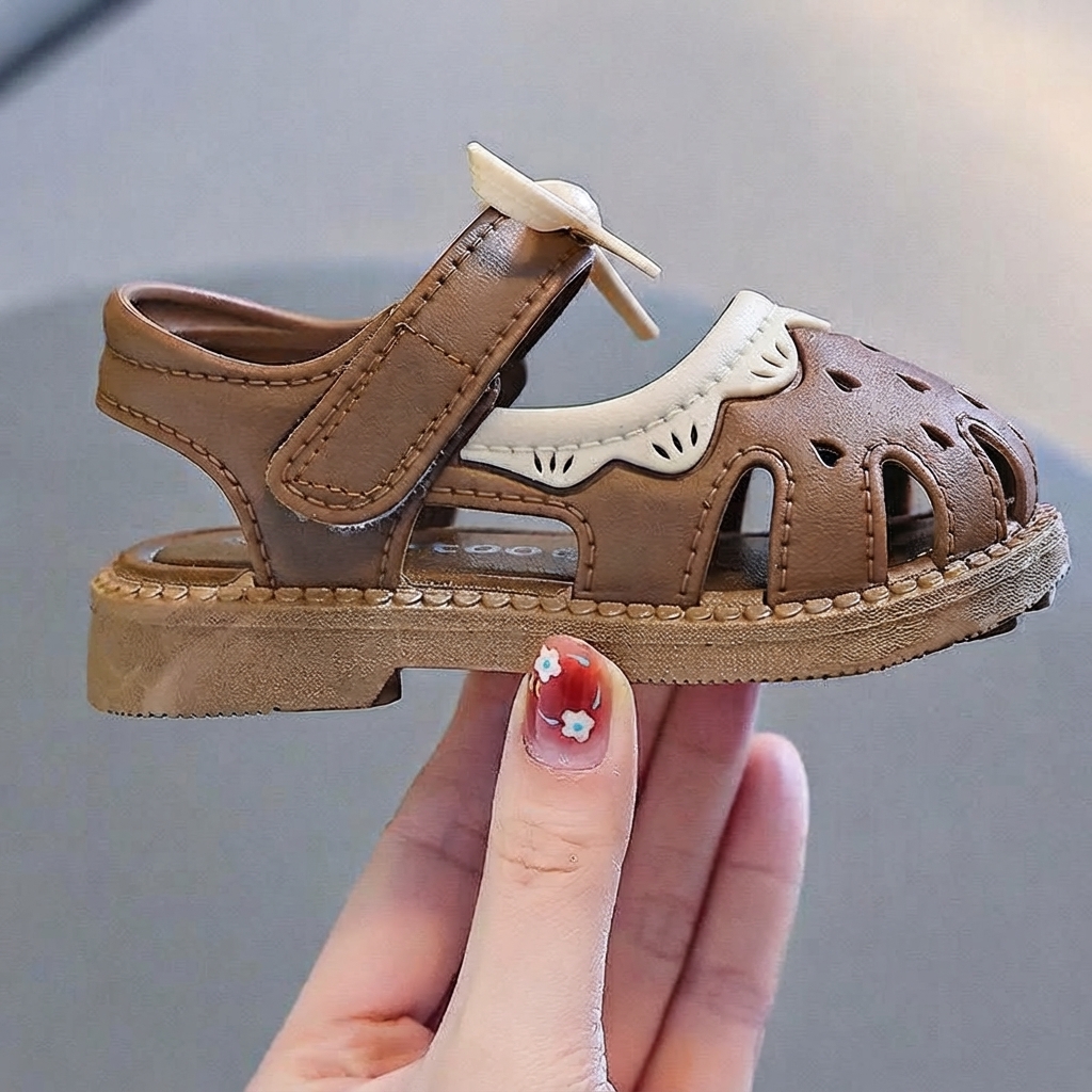 Baby Girl Non-Slip Soft-Sole Bowknot Summer Sandals (1-3 Years) thumbnail 5