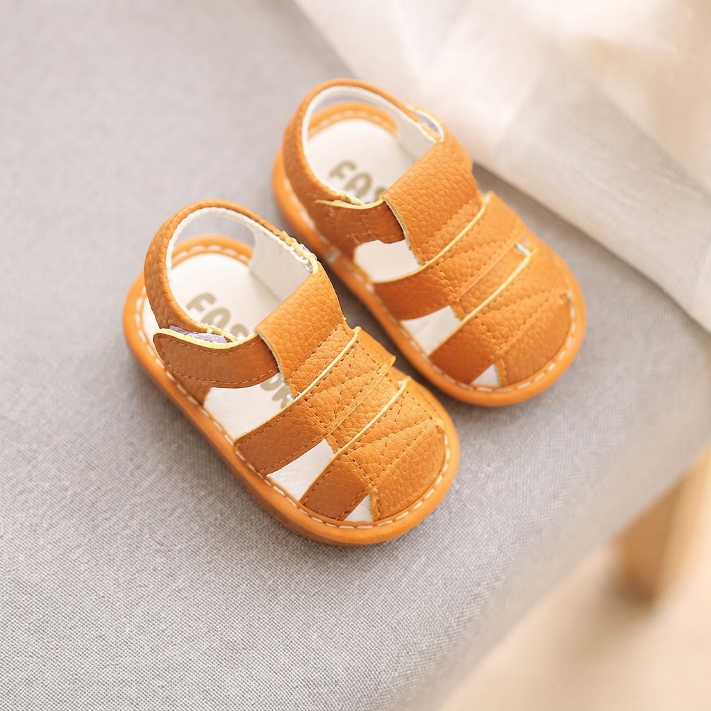Toddler Closed-Toe Non-Slip Soft-Bottom Summer Sandals