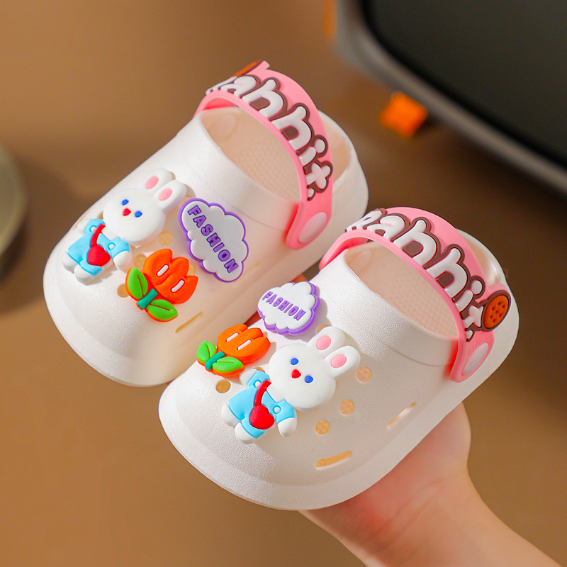 Kids Cute Cartoon Rabbit Non-Slip Clogs & Sandals (2-6 Years) thumbnail 4