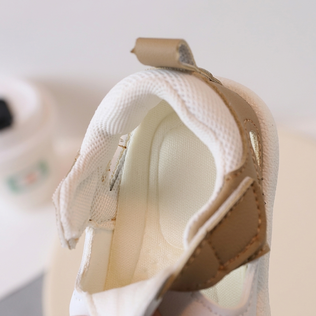 Toddler "FUSION" Closed-Toe Leather Walking Sandals thumbnail 9