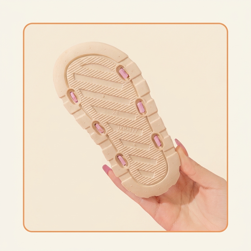 Kids Soft Bottom Anti-Slip Velcro Sandals & Bathroom Shoes thumbnail 2